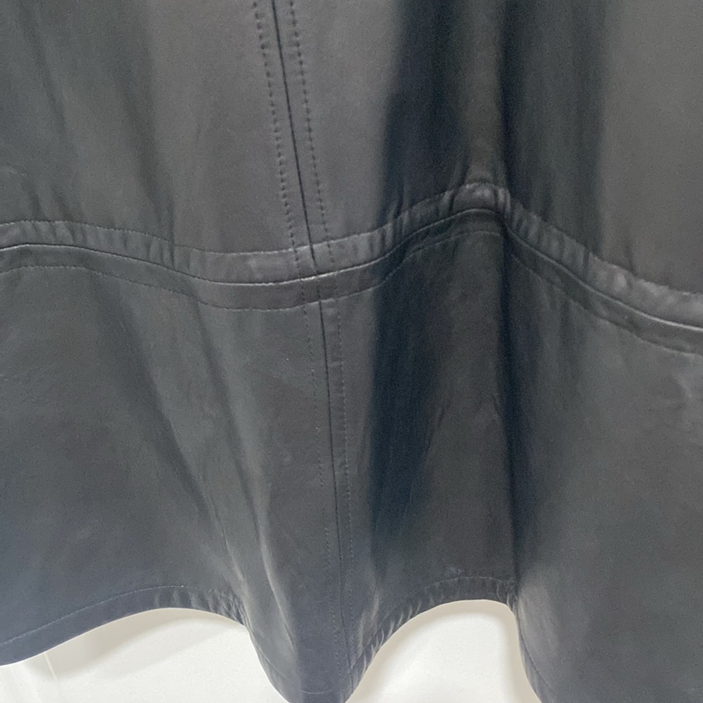 London Fog Quarter Length Leather Coat - Picture 7 of 10